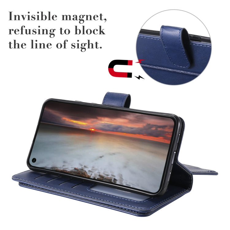 For Google Pixel 5 XL Multifunctional Magnetic Copper Buckle Horizontal Flip Leather Case with Bracket & 10 Card Slots & Wallet & Photo Frame(Wine Red) - Google Cases by buy2fix | Online Shopping UK | buy2fix