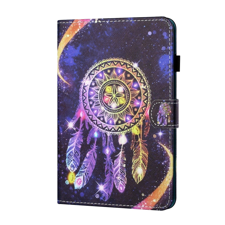 For iPad Pro 11 inch (2020) / (2018) Sewing Thread Horizontal Painted Flat Leather Tablet Case with Pen Cover & Anti Skid Strip & Card Slot & Holder & Sleep / Wake-up Function(Starry Sky Wind Chimes) - iPad Pro 11 (2020) Cases by buy2fix | Online Shopping UK | buy2fix