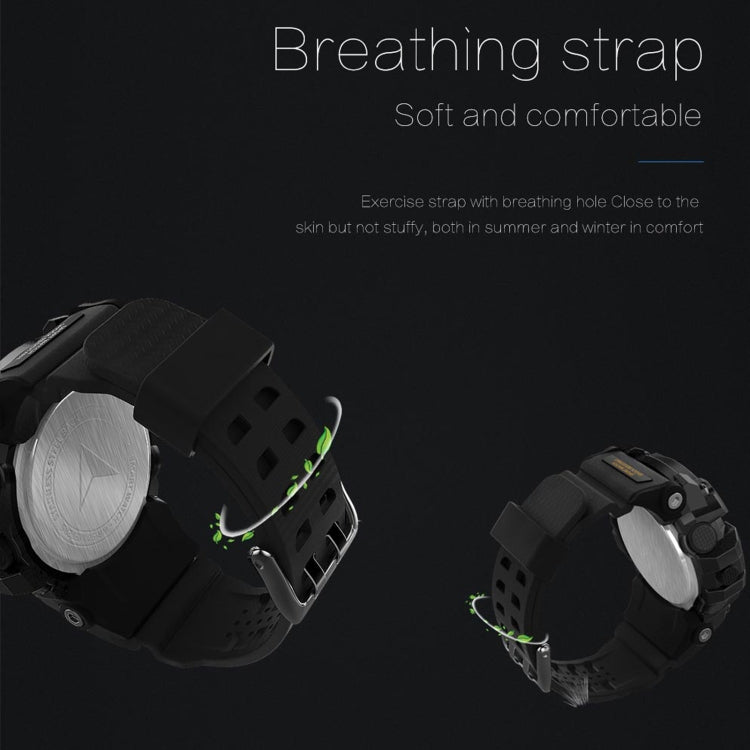 Lokmat MK16 LCD Screen 50m Waterproof Smart Watch, Support Information Reminder / Remote Camera / Walking Motion Monitor(Red) - Smart Watches by Lokmat | Online Shopping UK | buy2fix