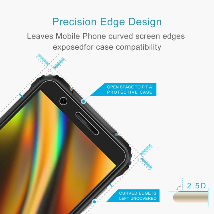 For Blackview BV5100 Pro 10 PCS 0.26mm 9H 2.5D Tempered Glass Film - Others by buy2fix | Online Shopping UK | buy2fix