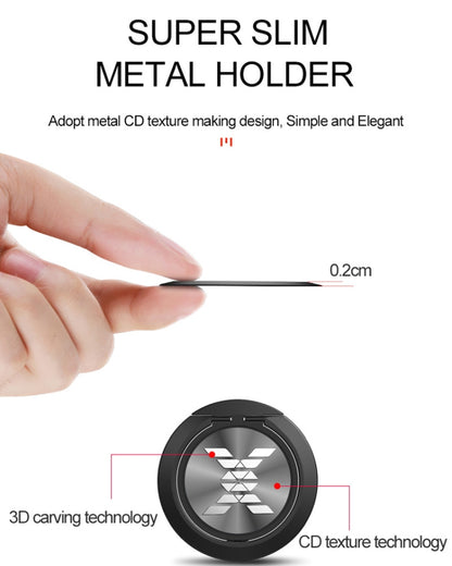 For OnePlus 7 Pro XINLI Stitching Cloth Texture Shockproof TPU Protective Case with Ring Holder(Blue) - OnePlus Cases by XINLI | Online Shopping UK | buy2fix