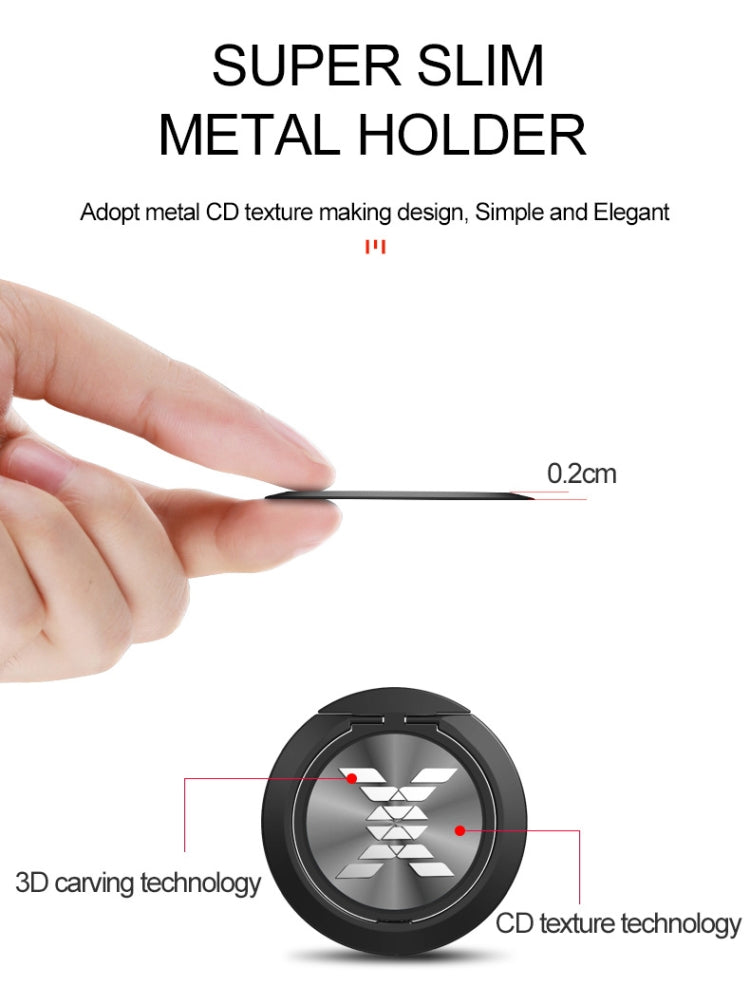 For Meizu Note 8 XINLI Stitching Cloth Texture Shockproof TPU Protective Case with Ring Holder(Brown) - More Brand by XINLI | Online Shopping UK | buy2fix