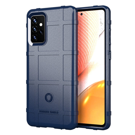 For Samsung Galaxy A72 5G / 4G All Inclusive Shockproof TPU Protective Case(Blue)