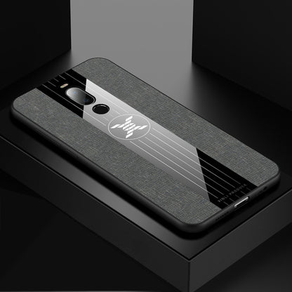 For Meizu Note 8 XINLI Stitching Cloth Texture Shockproof TPU Protective Case(Grey) - More Brand by XINLI | Online Shopping UK | buy2fix
