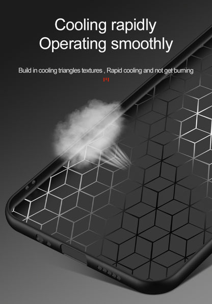 For Meizu Note 8 XINLI Stitching Cloth Texture Shockproof TPU Protective Case(Grey) - More Brand by XINLI | Online Shopping UK | buy2fix