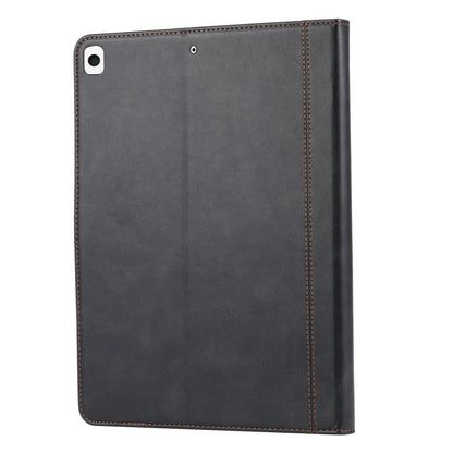 Calf Texture Double Fold Clasp Horizontal Flip Leather Case with Photo Frame & Holder & Card Slots & Wallet For iPad Pro 10.5(Black) - iPad Pro 10.5 inch Cases by buy2fix | Online Shopping UK | buy2fix