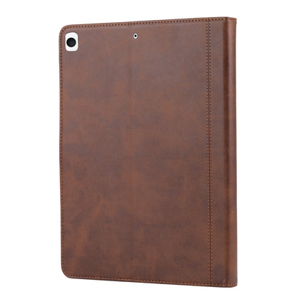 Calf Texture Double Fold Clasp Horizontal Flip Leather Case with Photo Frame & Holder & Card Slots & Wallet For iPad Pro 10.5(Coffee) - iPad Pro 10.5 inch Cases by buy2fix | Online Shopping UK | buy2fix