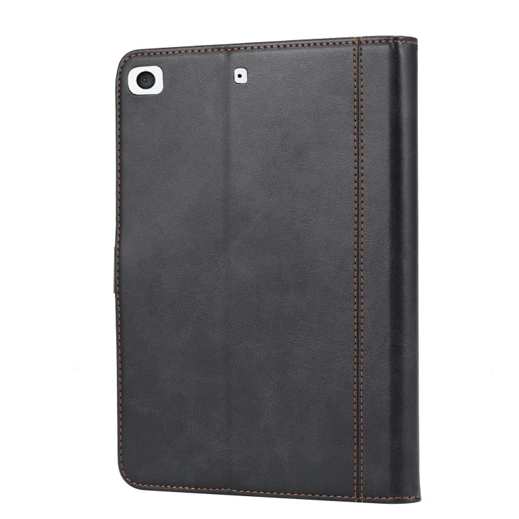 Calf Texture Double Fold Clasp Horizontal Flip Leather Case with Photo Frame & Holder & Card Slots & Wallet For iPad mini 5 / mini 4 / mini 3(Black) - iPad mini (2019) / mini 5 Cases by buy2fix | Online Shopping UK | buy2fix