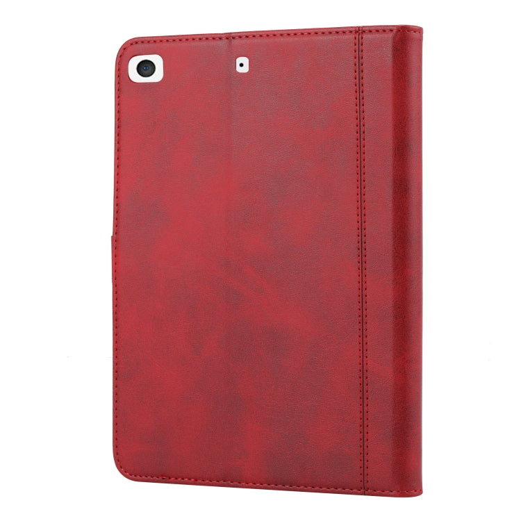 Calf Texture Double Fold Clasp Horizontal Flip Leather Case with Photo Frame & Holder & Card Slots & Wallet For iPad mini 5 / mini 4 / mini 3(Red) - iPad mini (2019) / mini 5 Cases by buy2fix | Online Shopping UK | buy2fix
