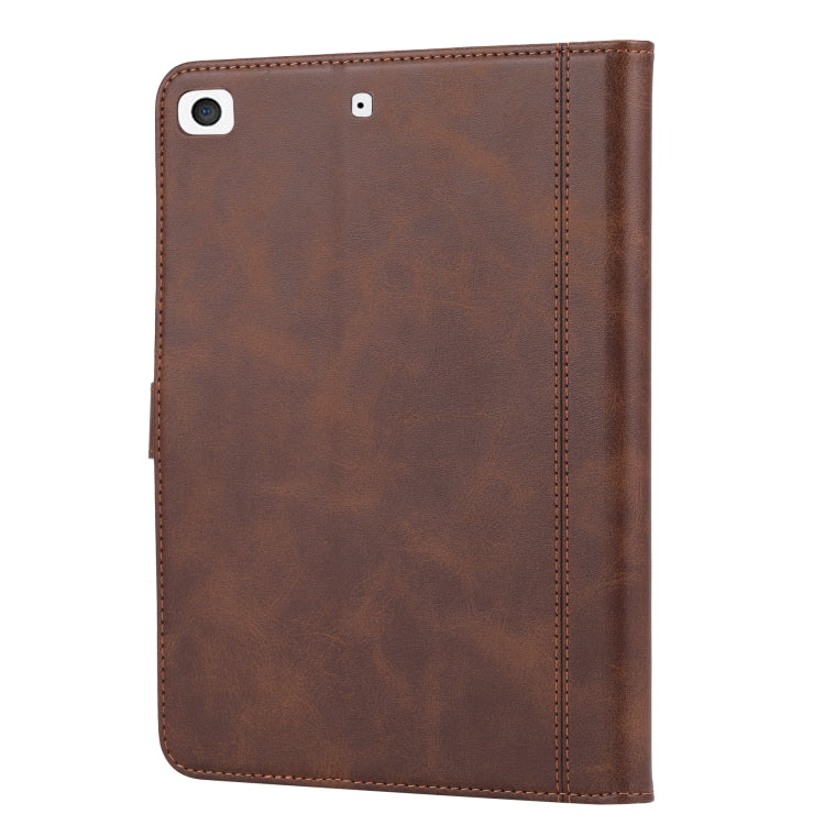 Calf Texture Double Fold Clasp Horizontal Flip Leather Case with Photo Frame & Holder & Card Slots & Wallet For iPad mini 5 / mini 4 / mini 3(Coffee) - iPad mini (2019) / mini 5 Cases by buy2fix | Online Shopping UK | buy2fix