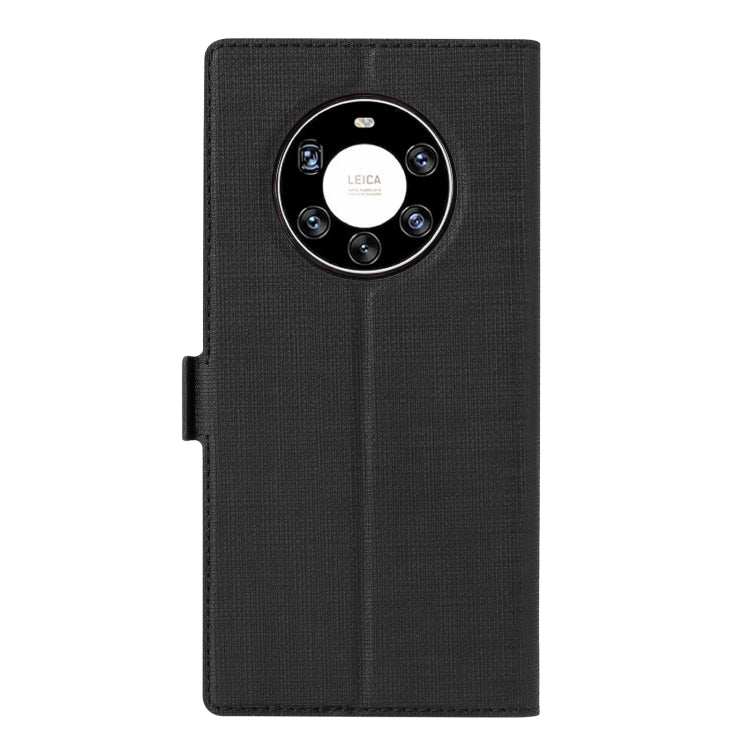 For Huawei Mate 40 Pro+ ViLi K Series Shockproof TPU + PU Leather Magnetic Buckle Horizontal Flip Case with Card Slots & Wallet & Holder(Black) - Huawei Cases by ViLi | Online Shopping UK | buy2fix