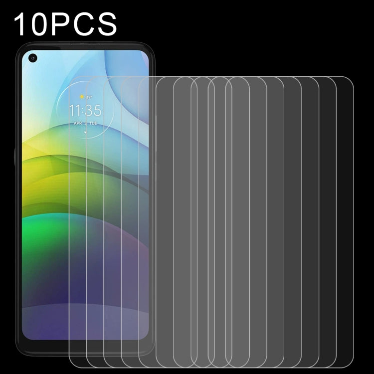 For Motorola Moto G9 Power 10 PCS 0.26mm 9H 2.5D Tempered Glass Film by buy2fix