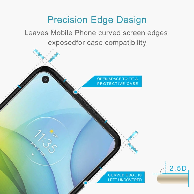 For Motorola Moto G9 Power 10 PCS 0.26mm 9H 2.5D Tempered Glass Film by buy2fix