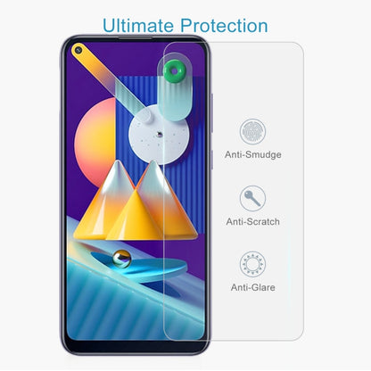For Samsung Galaxy M11 & A11 10 PCS 0.26mm 9H 2.5D Tempered Glass Film by buy2fix