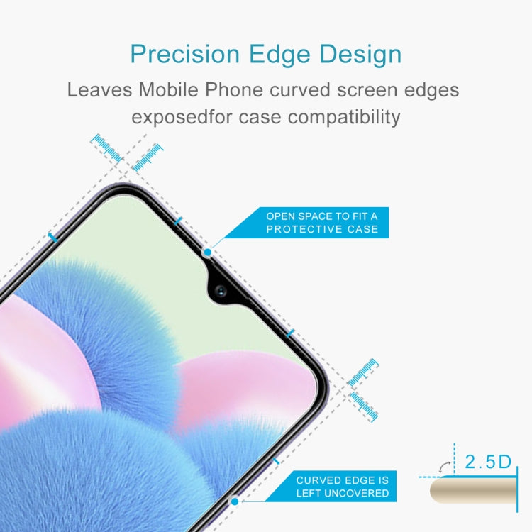 For Samsung Galaxy A30s 10 PCS 0.26mm 9H 2.5D Tempered Glass Film by buy2fix