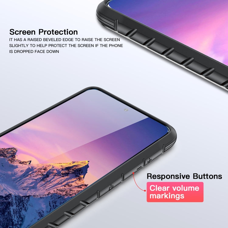 For Samsung Galaxy S21 Ultra 5G iPAKY Thunder Series Aluminum Frame + TPU Bumper + Clear PC Shockproof Case(Black + Grey) - Galaxy S21 Ultra 5G Cases by iPAKY | Online Shopping UK | buy2fix