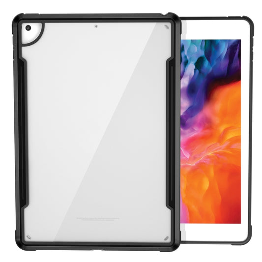 iPAKY Thunder Series Aluminum Frame + TPU Bumper + Clear PC Shockproof Case For iPad Air 2022 / 2020 10.9(Black) - iPad Air (2022) / (2020) 10.9 Cases by buy2fix | Online Shopping UK | buy2fix