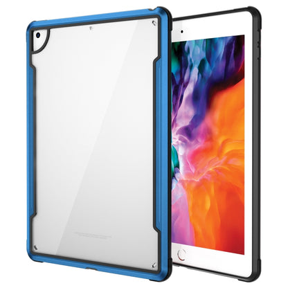 iPAKY Thunder Series Aluminum Frame + TPU Bumper + Clear PC Shockproof Case For iPad Air 2022 / 2020 10.9(Blue) - iPad Air (2022) / (2020) 10.9 Cases by buy2fix | Online Shopping UK | buy2fix