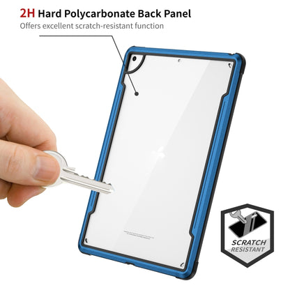iPAKY Thunder Series Aluminum Frame + TPU Bumper + Clear PC Shockproof Case For iPad Air 2022 / 2020 10.9(Blue) - iPad Air (2022) / (2020) 10.9 Cases by buy2fix | Online Shopping UK | buy2fix