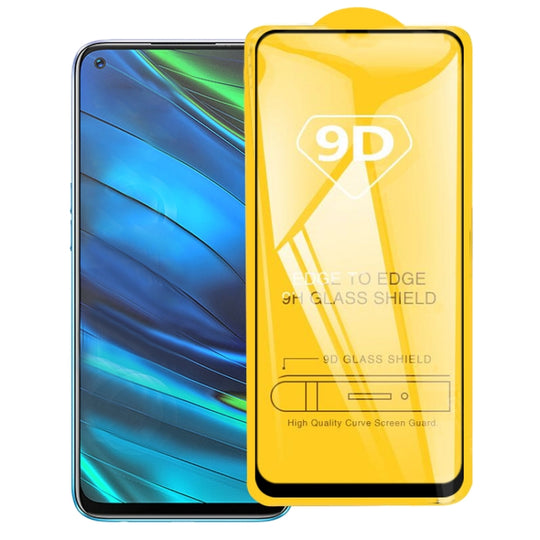 For OPPO Realme Narzo 20 Pro 9D Full Glue Full Screen Tempered Glass Film