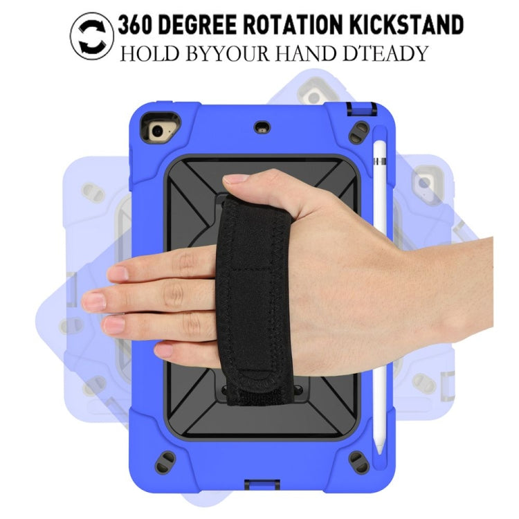 Contrast Color Silicone + PC Combination Case with Holder For iPad mini 3(Dark Blue + Black) - iPad Mini 4 & 3 & 2 & 1 Cases by buy2fix | Online Shopping UK | buy2fix