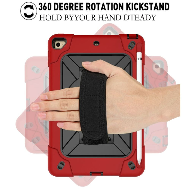 Contrast Color Silicone + PC Combination Case with Holder For iPad mini 3(Red + Black) - iPad Mini 4 & 3 & 2 & 1 Cases by buy2fix | Online Shopping UK | buy2fix