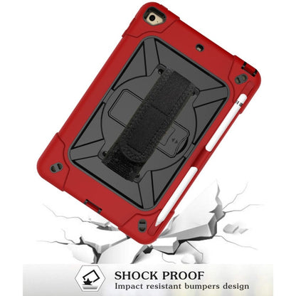 Contrast Color Silicone + PC Combination Case with Holder For iPad mini 3(Red + Black) - iPad Mini 4 & 3 & 2 & 1 Cases by buy2fix | Online Shopping UK | buy2fix