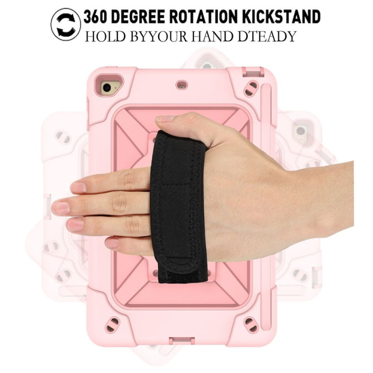 Contrast Color Silicone + PC Combination Case with Holder For iPad mini 3(Rose Gold) - iPad Mini 4 & 3 & 2 & 1 Cases by buy2fix | Online Shopping UK | buy2fix