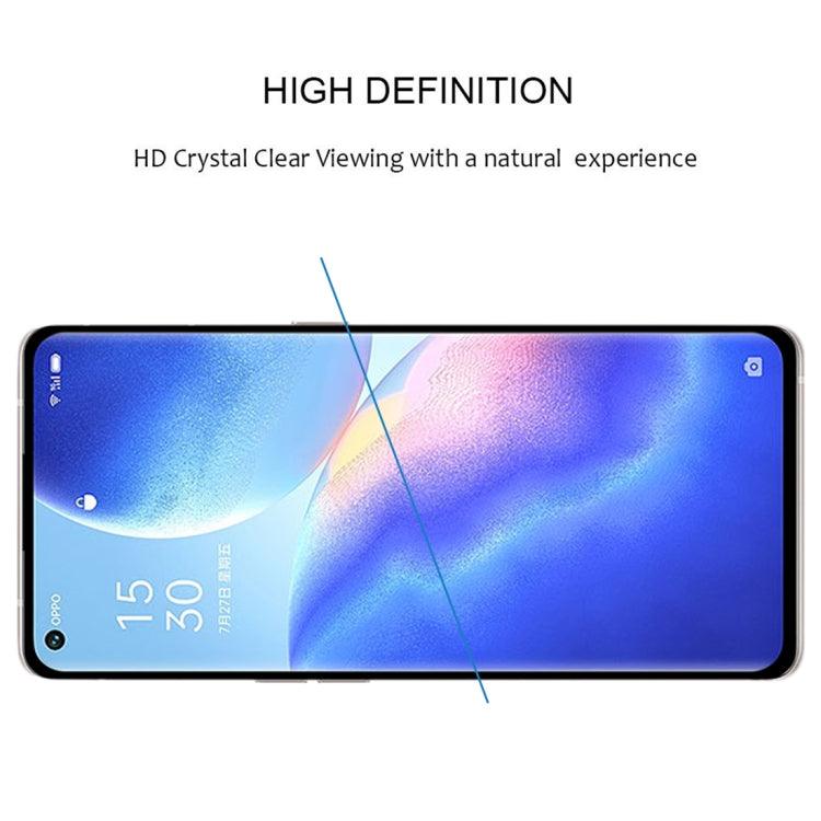 For OPPO Reno5 Pro+ 5G / Pro 5G 25 PCS 9H HD 3D Curved Edge Tempered Glass Film(Black) - OPPO Tempered Glass by imak | Online Shopping UK | buy2fix