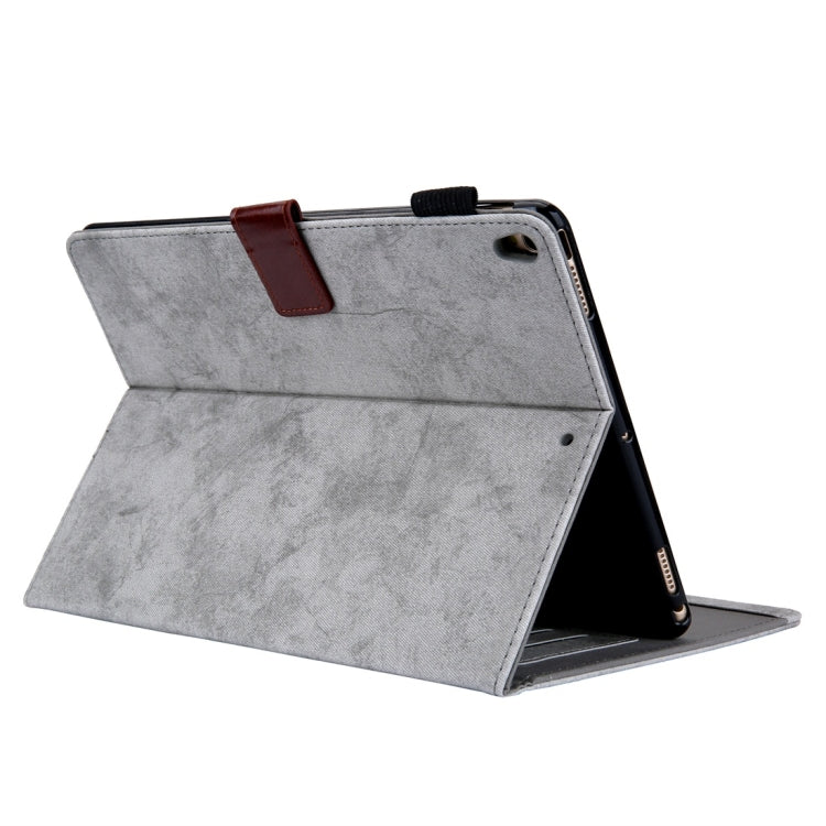 For iPad Pro 10.5 (2017) Business Style Horizontal Flip Leather Case, with Holder & Card Slot & Photo Frame & Sleep / Wake-up Function(Grey) - iPad Pro 10.5 inch Cases by buy2fix | Online Shopping UK | buy2fix