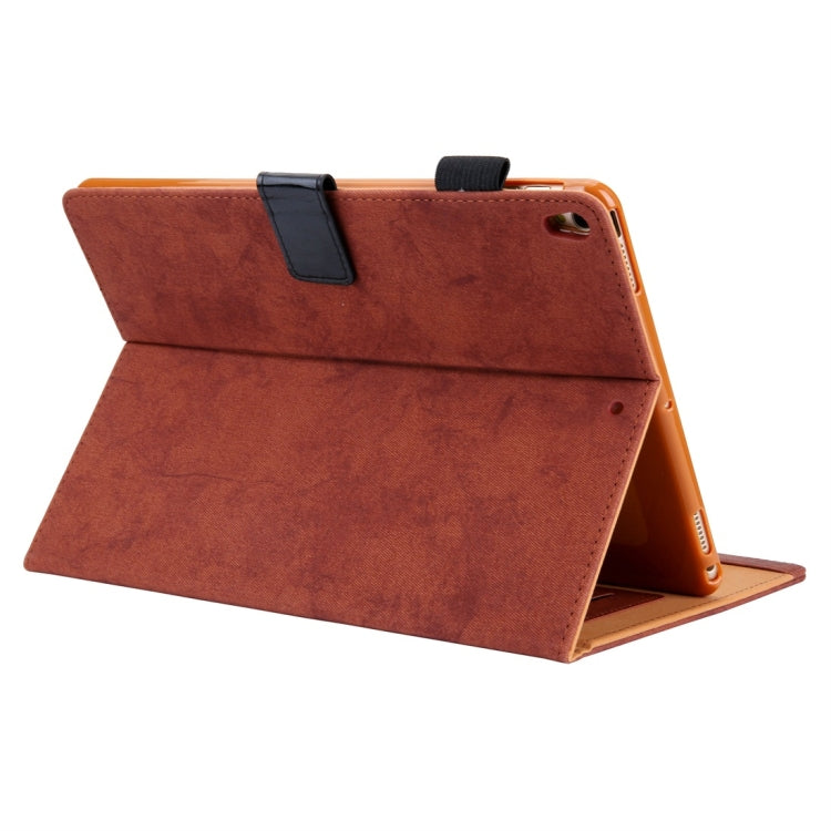 For iPad Pro 10.5 (2017) Business Style Horizontal Flip Leather Case, with Holder & Card Slot & Photo Frame & Sleep / Wake-up Function(Brown) - iPad Pro 10.5 inch Cases by buy2fix | Online Shopping UK | buy2fix