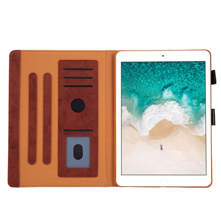 For iPad Pro 10.5 (2017) Business Style Horizontal Flip Leather Case, with Holder & Card Slot & Photo Frame & Sleep / Wake-up Function(Brown) - iPad Pro 10.5 inch Cases by buy2fix | Online Shopping UK | buy2fix