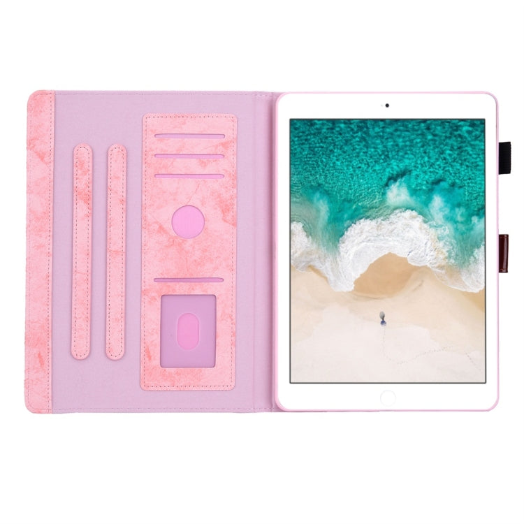 For iPad Pro 10.5 (2017) Business Style Horizontal Flip Leather Case, with Holder & Card Slot & Photo Frame & Sleep / Wake-up Function(Pink) - iPad Pro 10.5 inch Cases by buy2fix | Online Shopping UK | buy2fix