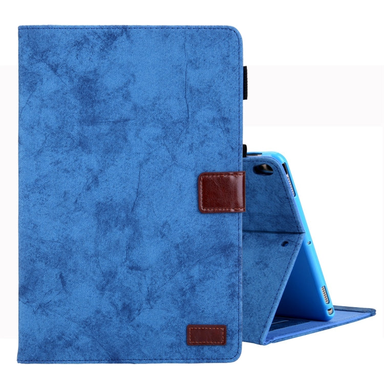For iPad Pro 10.5 (2017) Business Style Horizontal Flip Leather Case, with Holder & Card Slot & Photo Frame & Sleep / Wake-up Function(Blue) - iPad Pro 10.5 inch Cases by buy2fix | Online Shopping UK | buy2fix