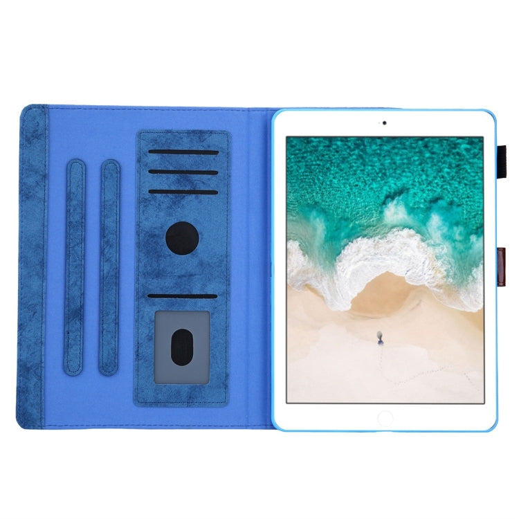 For iPad Pro 10.5 (2017) Business Style Horizontal Flip Leather Case, with Holder & Card Slot & Photo Frame & Sleep / Wake-up Function(Blue) - iPad Pro 10.5 inch Cases by buy2fix | Online Shopping UK | buy2fix