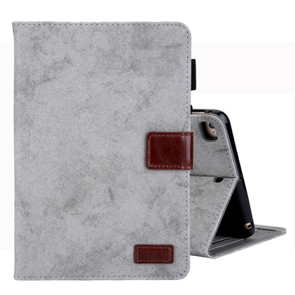 For iPad Mini 1 / 2 / 3 / 4 Business Style Horizontal Flip Leather Case, with Holder & Card Slot & Photo Frame & Sleep / Wake-up Function(Grey) - iPad Mini 4 & 3 & 2 & 1 Cases by buy2fix | Online Shopping UK | buy2fix
