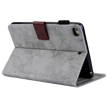 For iPad Mini 1 / 2 / 3 / 4 Business Style Horizontal Flip Leather Case, with Holder & Card Slot & Photo Frame & Sleep / Wake-up Function(Grey) - iPad Mini 4 & 3 & 2 & 1 Cases by buy2fix | Online Shopping UK | buy2fix