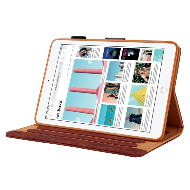 For iPad Mini 1 / 2 / 3 / 4 Business Style Horizontal Flip Leather Case, with Holder & Card Slot & Photo Frame & Sleep / Wake-up Function(Brown) - iPad Mini 4 & 3 & 2 & 1 Cases by buy2fix | Online Shopping UK | buy2fix