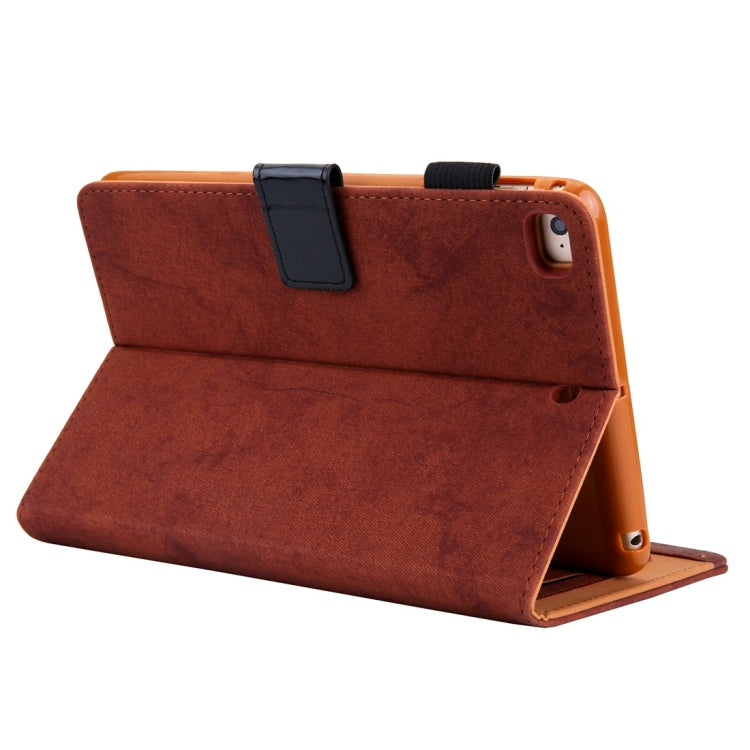 For iPad Mini 1 / 2 / 3 / 4 Business Style Horizontal Flip Leather Case, with Holder & Card Slot & Photo Frame & Sleep / Wake-up Function(Brown) - iPad Mini 4 & 3 & 2 & 1 Cases by buy2fix | Online Shopping UK | buy2fix