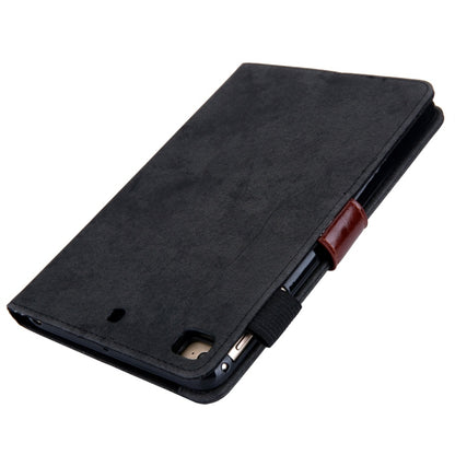 For iPad Mini 1 / 2 / 3 / 4 Business Style Horizontal Flip Leather Case, with Holder & Card Slot & Photo Frame & Sleep / Wake-up Function(Black) - iPad Mini 4 & 3 & 2 & 1 Cases by buy2fix | Online Shopping UK | buy2fix