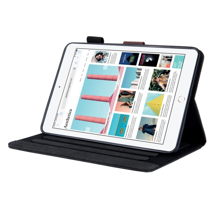 For iPad Mini 1 / 2 / 3 / 4 Business Style Horizontal Flip Leather Case, with Holder & Card Slot & Photo Frame & Sleep / Wake-up Function(Black) - iPad Mini 4 & 3 & 2 & 1 Cases by buy2fix | Online Shopping UK | buy2fix