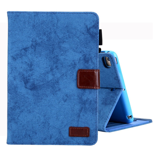 For iPad Mini 1 / 2 / 3 / 4 Business Style Horizontal Flip Leather Case, with Holder & Card Slot & Photo Frame & Sleep / Wake-up Function(Blue) - iPad Mini 4 & 3 & 2 & 1 Cases by buy2fix | Online Shopping UK | buy2fix