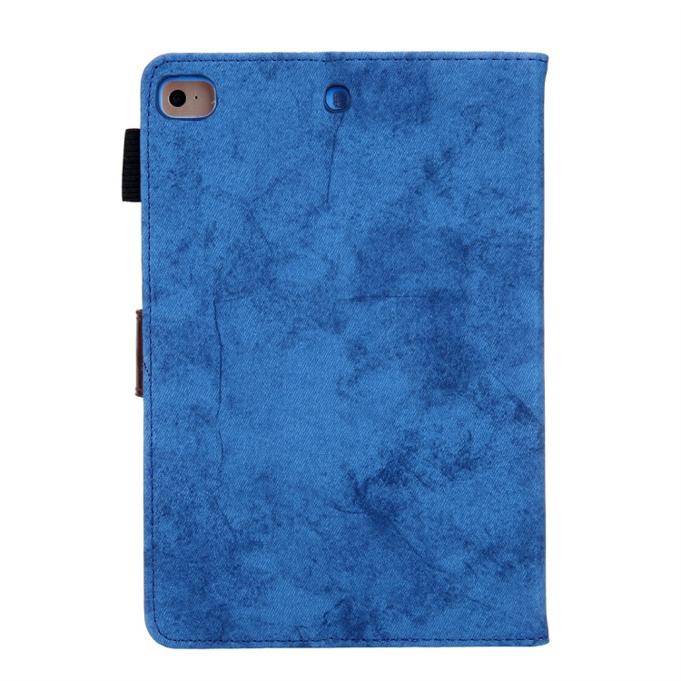 For iPad Mini 1 / 2 / 3 / 4 Business Style Horizontal Flip Leather Case, with Holder & Card Slot & Photo Frame & Sleep / Wake-up Function(Blue) - iPad Mini 4 & 3 & 2 & 1 Cases by buy2fix | Online Shopping UK | buy2fix