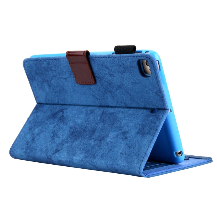 For iPad Mini 1 / 2 / 3 / 4 Business Style Horizontal Flip Leather Case, with Holder & Card Slot & Photo Frame & Sleep / Wake-up Function(Blue) - iPad Mini 4 & 3 & 2 & 1 Cases by buy2fix | Online Shopping UK | buy2fix