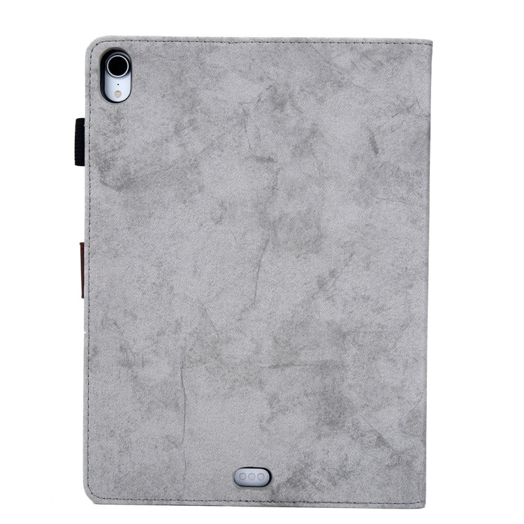 For iPad Pro 11 inch (2018) Business Style Horizontal Flip Leather Case, with Holder & Card Slot & Photo Frame & Sleep / Wake-up Function(Grey) - iPad Pro 11 (2018) Cases by buy2fix | Online Shopping UK | buy2fix