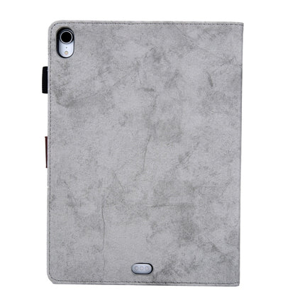 For iPad Pro 11 inch (2018) Business Style Horizontal Flip Leather Case, with Holder & Card Slot & Photo Frame & Sleep / Wake-up Function(Grey) - iPad Pro 11 (2018) Cases by buy2fix | Online Shopping UK | buy2fix