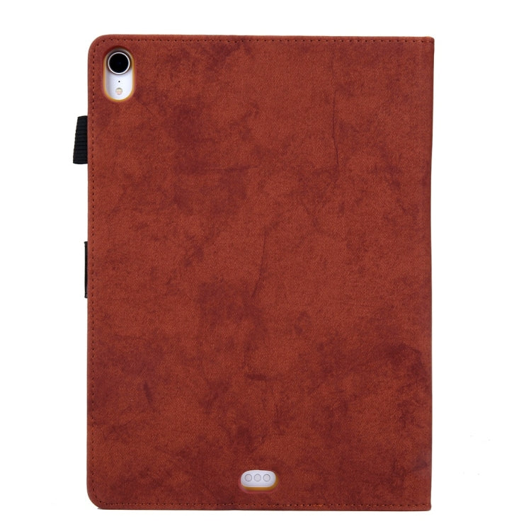 For iPad Pro 11 inch (2018) Business Style Horizontal Flip Leather Case, with Holder & Card Slot & Photo Frame & Sleep / Wake-up Function(Brown) - iPad Pro 11 (2018) Cases by buy2fix | Online Shopping UK | buy2fix
