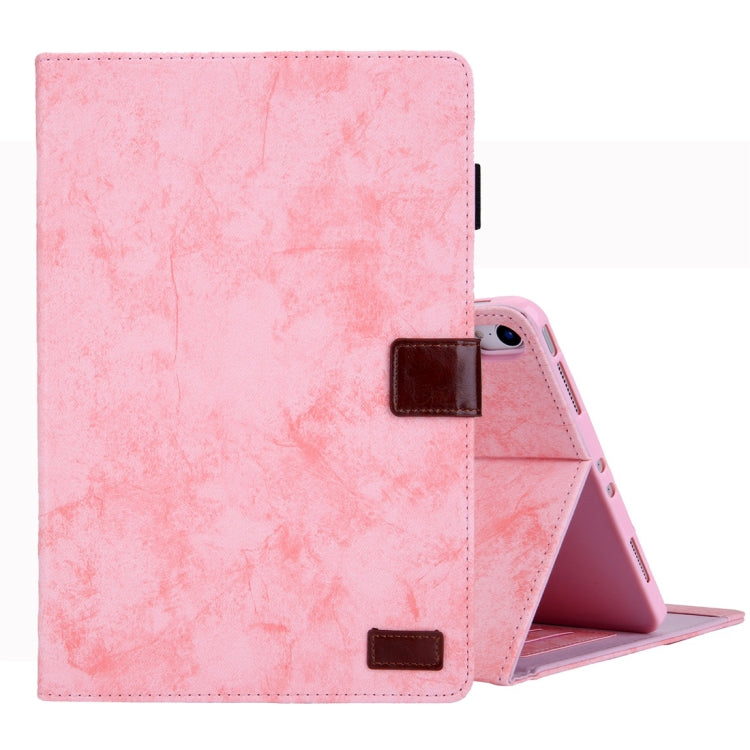 For iPad Pro 11 inch (2018) Business Style Horizontal Flip Leather Case, with Holder & Card Slot & Photo Frame & Sleep / Wake-up Function(Pink) - iPad Pro 11 (2018) Cases by buy2fix | Online Shopping UK | buy2fix