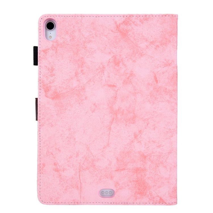 For iPad Pro 11 inch (2018) Business Style Horizontal Flip Leather Case, with Holder & Card Slot & Photo Frame & Sleep / Wake-up Function(Pink) - iPad Pro 11 (2018) Cases by buy2fix | Online Shopping UK | buy2fix