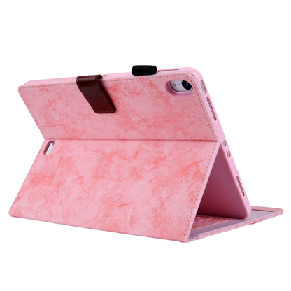 For iPad Pro 11 inch (2018) Business Style Horizontal Flip Leather Case, with Holder & Card Slot & Photo Frame & Sleep / Wake-up Function(Pink) - iPad Pro 11 (2018) Cases by buy2fix | Online Shopping UK | buy2fix